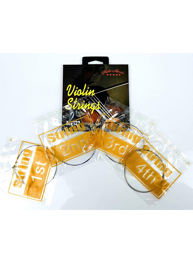 Mike Music 4-Piece High Quality Violin Strings  - Image 2