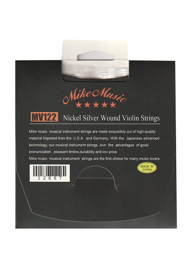 Mike Music 4-Piece High Quality Violin Strings  - Image 4
