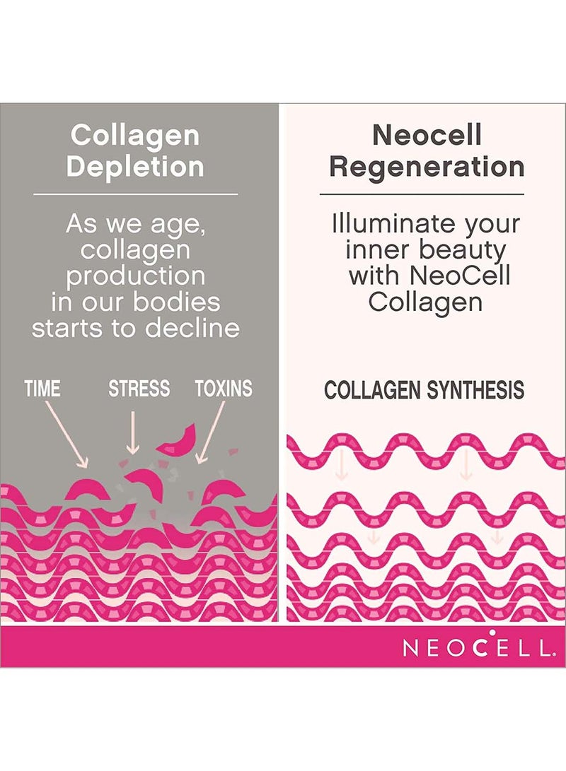 NEOCELL - Super Collagen+C Type 1 And 3 - 120 Tablets - Image 1