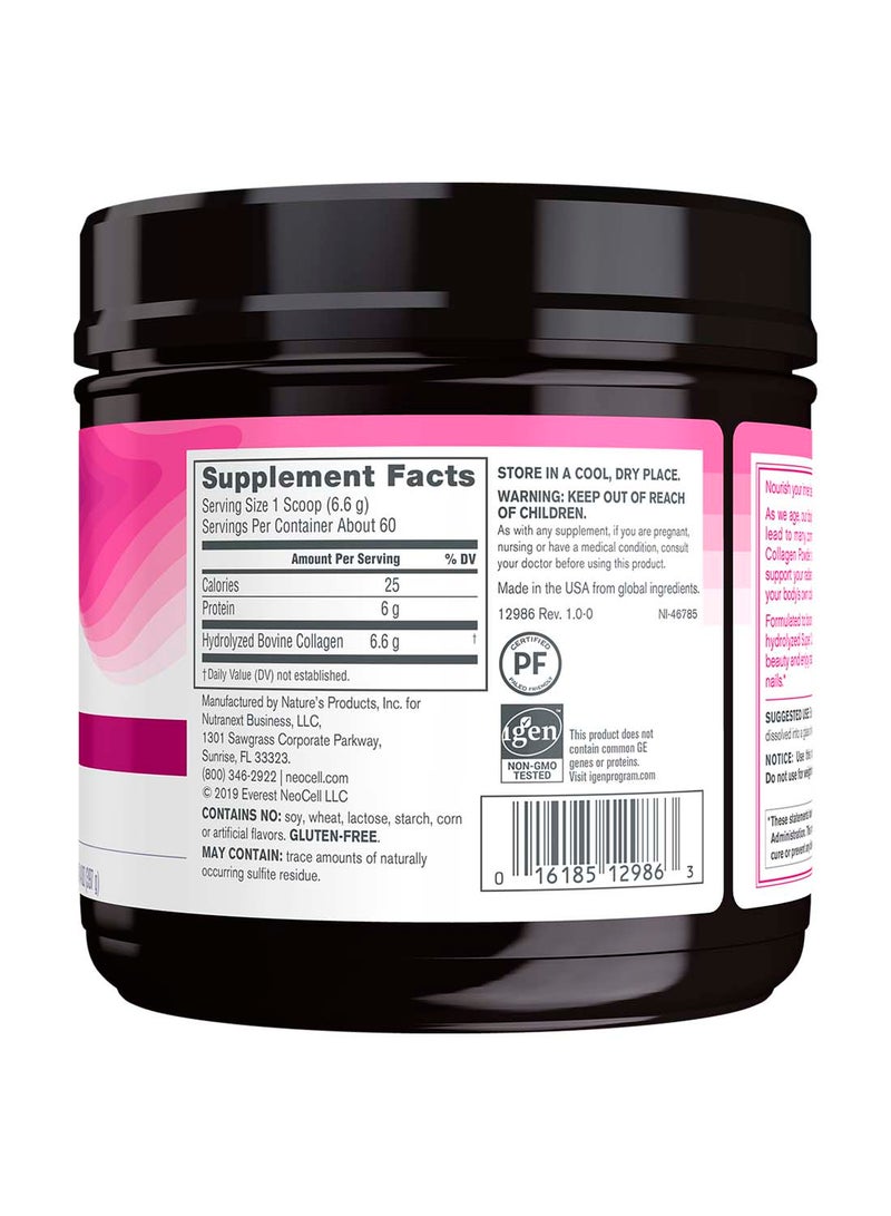 NEOCELL - Super Collagen Powder (Type 1&3) 10g collagen peptides 7 Oz Unflavored - Image 1