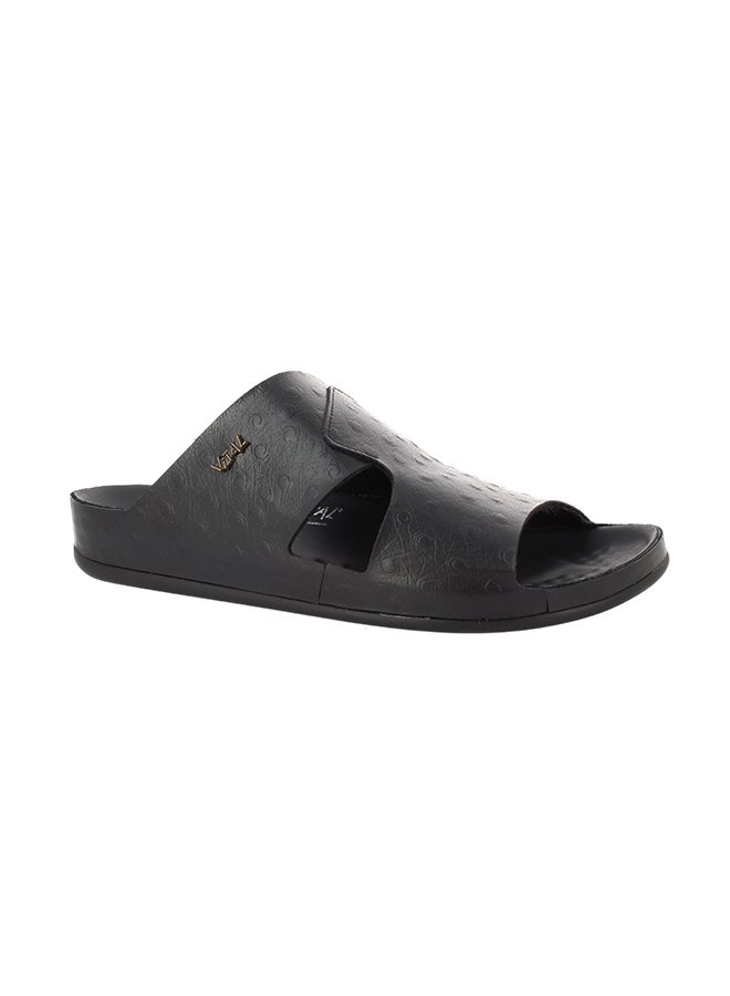 VITAL Classic Slip-On Sandals Black - Image 1