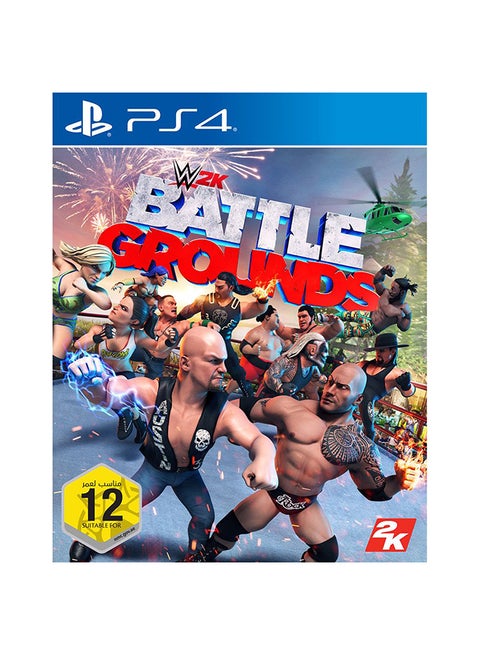 لعبة الفيديو "WWE 2K Battlegrounds" (الإنجليزية/العربية)- إصدار الإمارات العربية المتحدة - قتال - بلاي ستيشن 4 (PS4)
