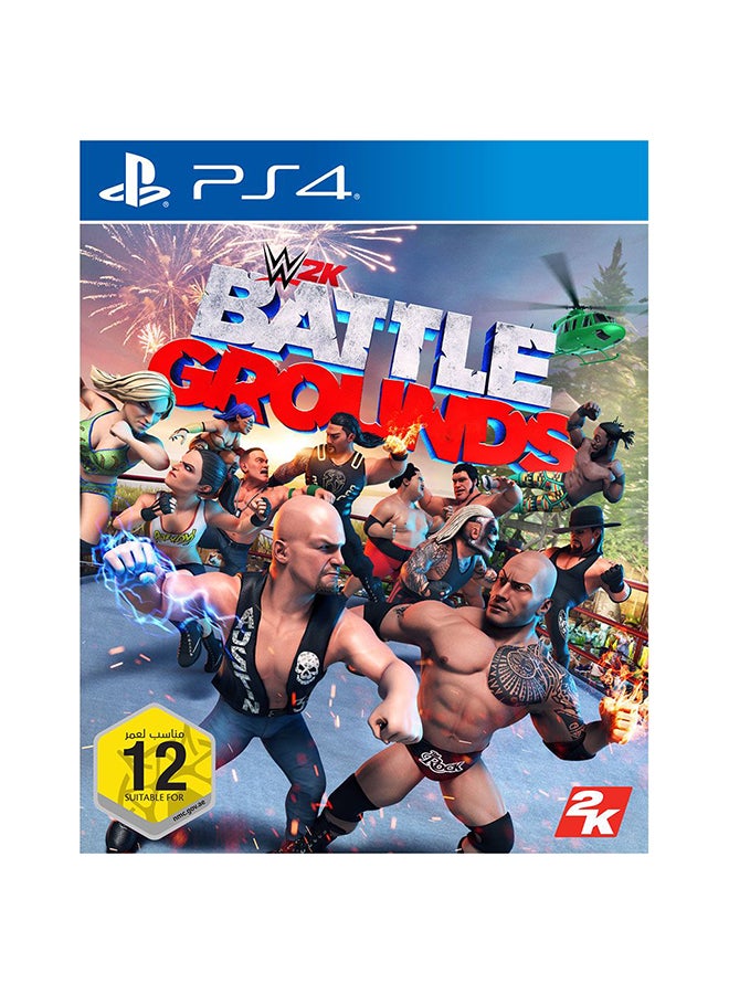Take Two WWE 2K Battlegrounds (English/Arabic)- UAE Version - Fighting - PlayStation 4 (PS4) 