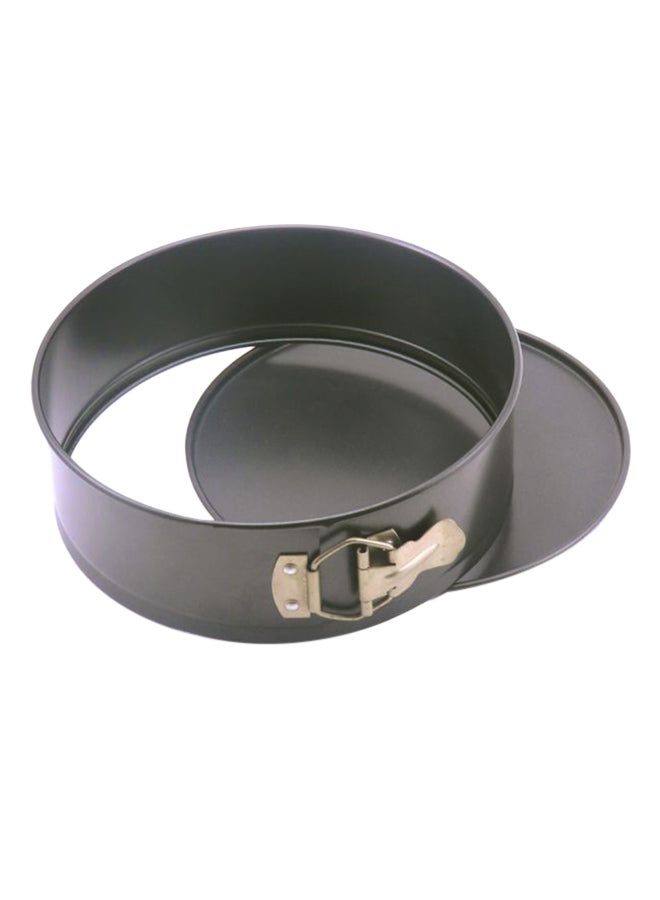 3-Piece Round Cake Pan Set Black