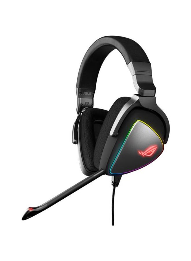 ASUS - ROG Delta Gaming Headset | Headset With Mic And Hi-Res Ess Quad-Dac | Compatible Gaming Headphones For PC, MAC, PS4, Xbox One | Aura Sync RGB Lighting - Image 1