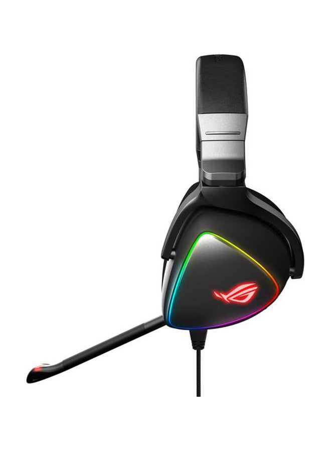 ASUS - ROG Delta Gaming Headset | Headset With Mic And Hi-Res Ess Quad-Dac | Compatible Gaming Headphones For PC, MAC, PS4, Xbox One | Aura Sync RGB Lighting - Image 1