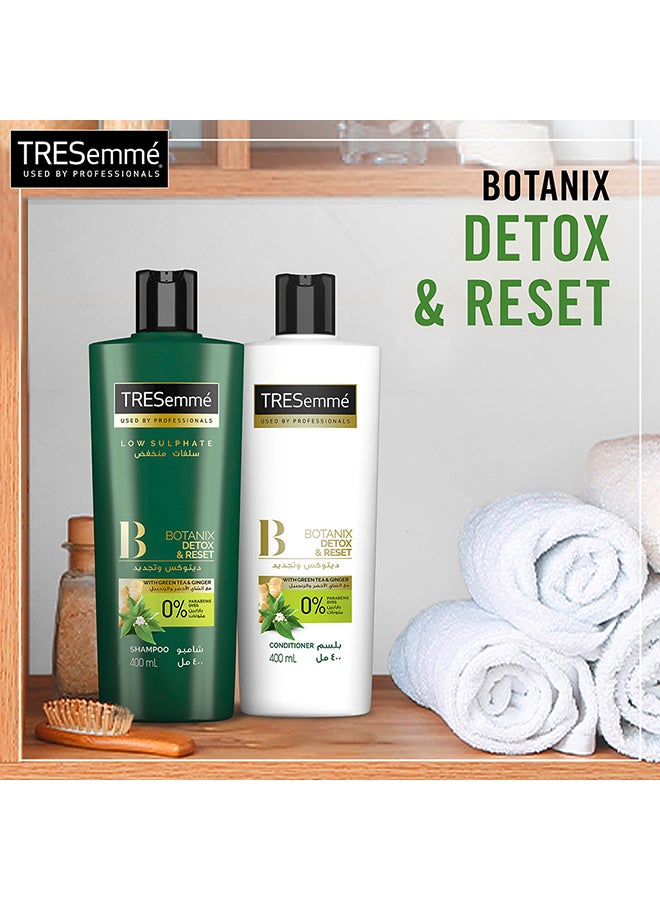Tresemme - Botanix Natural Detox And Reset Shampoo With Green Tea And Ginger 400ml - Image 1