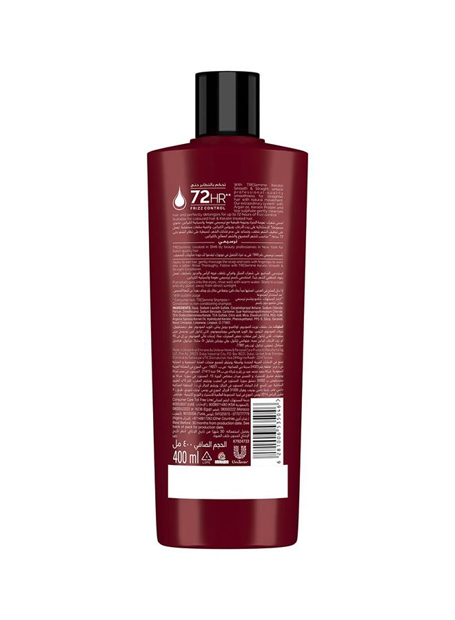 Tresemme - Keratin Smooth Shampoo with Argan Oil Multicolour 400ml - Image 1