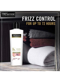 Tresemme Keratin Smooth And Straight Conditioner With Argan Oil 200ml  - Image 4