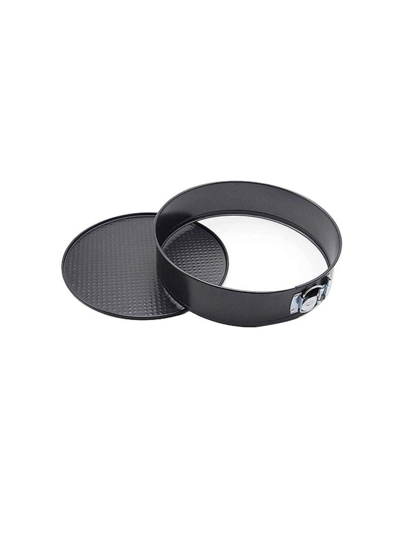 Non-Stick Springform Cake Pan with Removable Bottom Black 7inch - Image 2