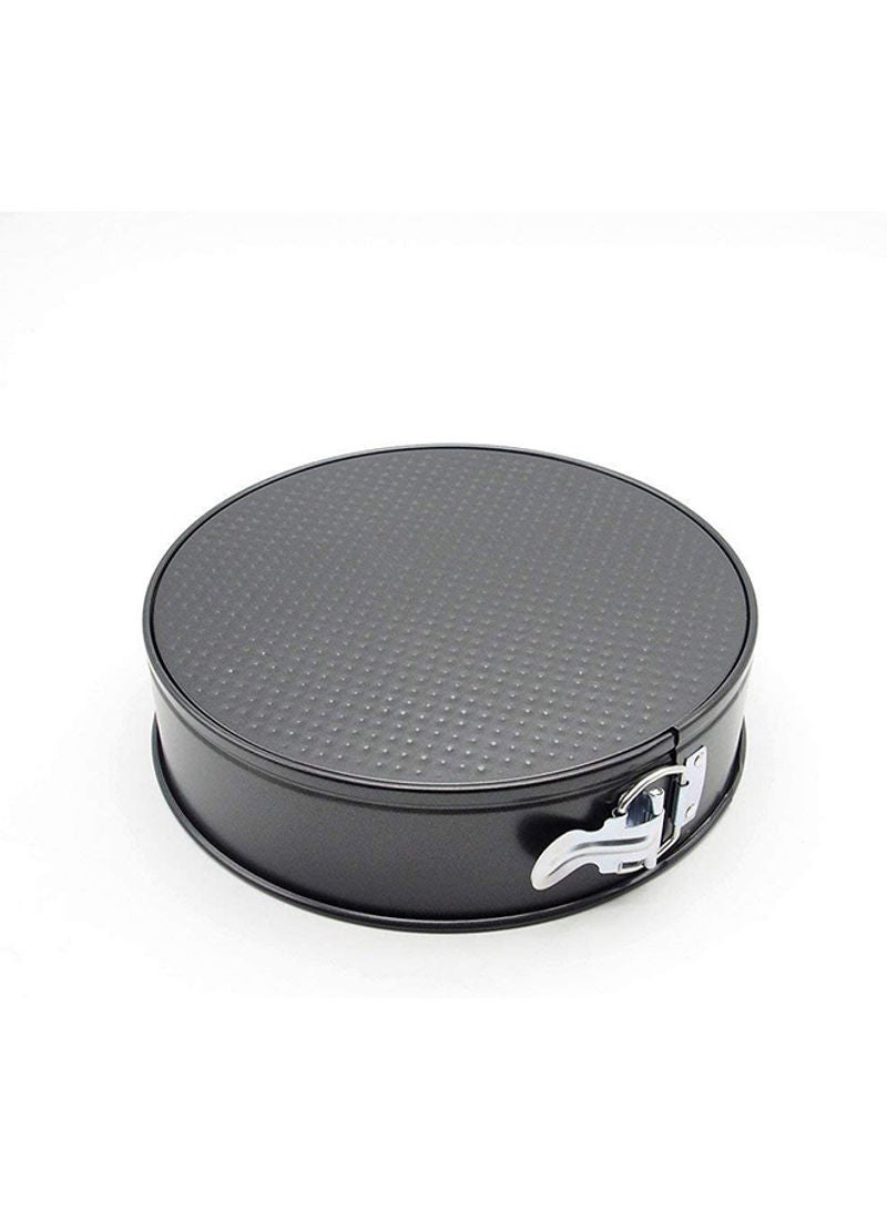 Non-Stick Springform Cake Pan with Removable Bottom Black 7inch - Image 4