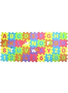 36-Piece Numbers And Letters Mats Puzzle