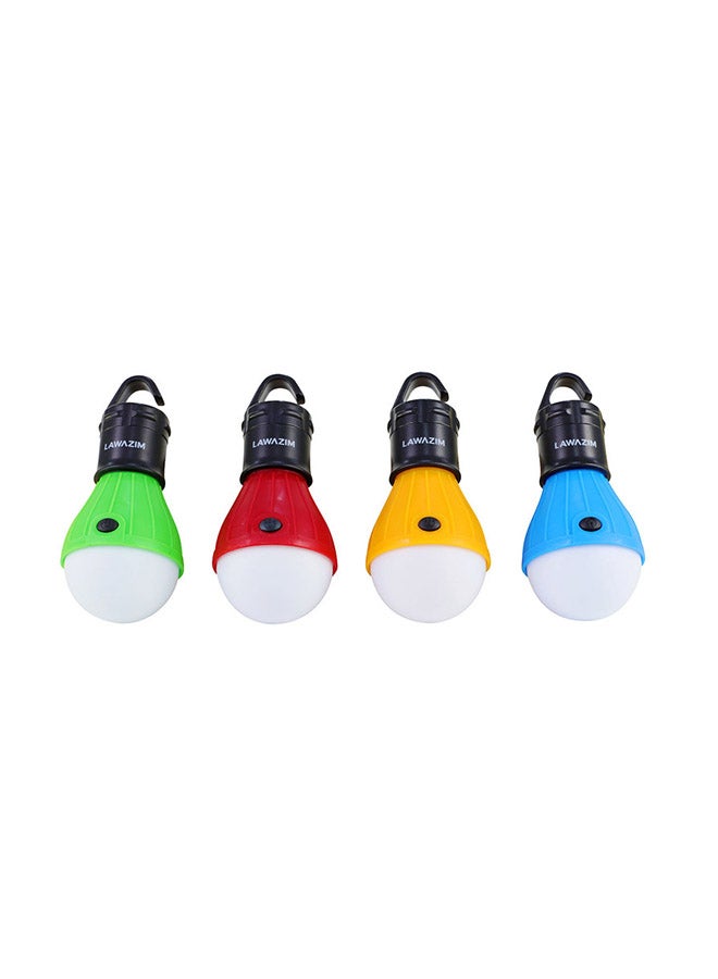 LAWAZIM 4-Piece LED Tent Light 21x11x5cm  - Image 1