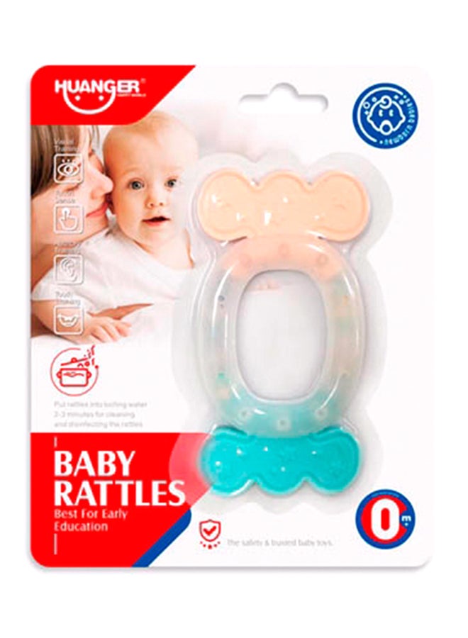 HUANGER Comfortable Safe Durable Non-Toxic Lightweight Teether Rattle For Baby - Image 1