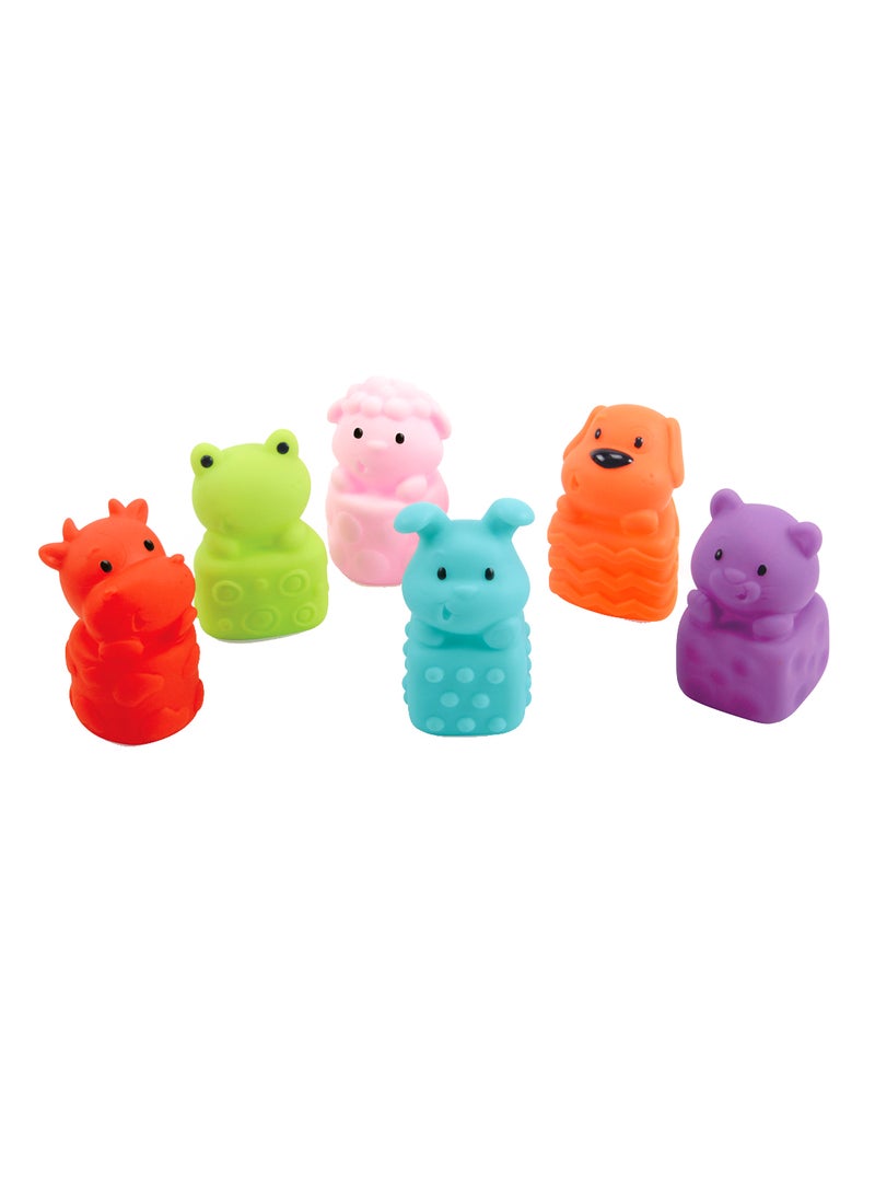 HUANGER 6-Piece Texture Animals Set  - Image 1