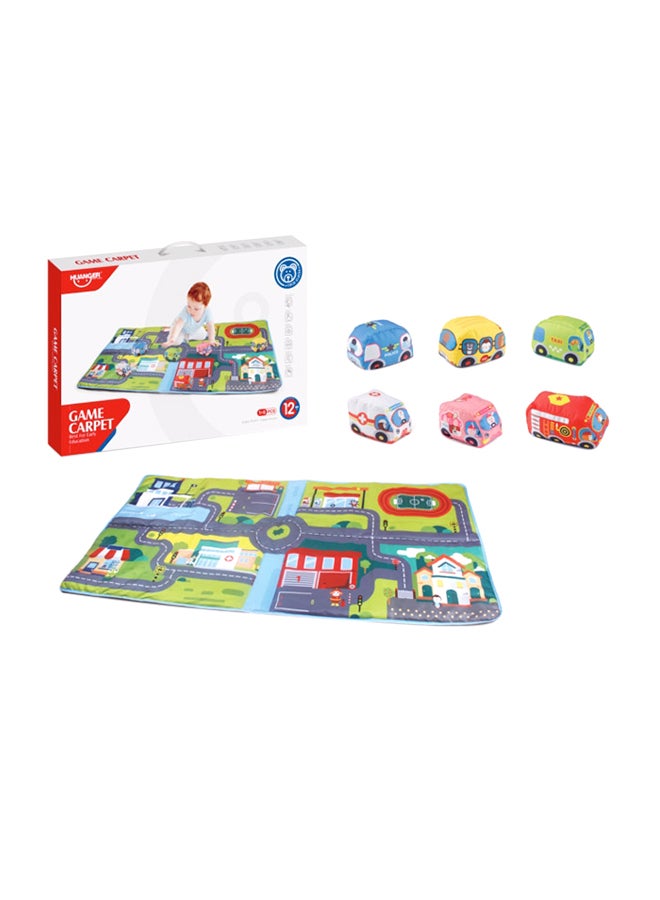 HUANGER 7-Piece Mat And Cars Set  - Image 2