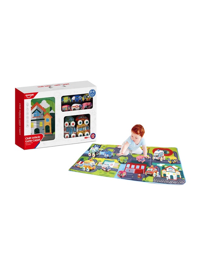 HUANGER - 11-Piece Cloth Vehicle Game Carpet Set - Image 1