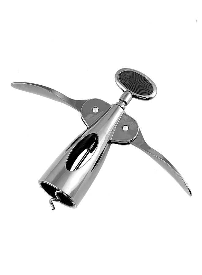 Wine Opener Zinc Alloy +Tpr Handle 19.2X6X4Cm Silver Silver/Blck - v1599478913/N13555065A_2