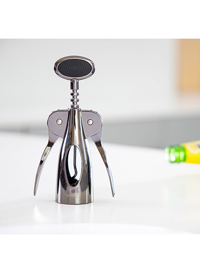 Wine Opener Zinc Alloy +Tpr Handle 19.2X6X4Cm Silver Silver/Blck - v1599478913/N13555065A_7