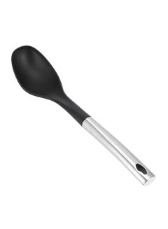 Royalford Nylon Serving Spoon Black/Silver  - Image 1