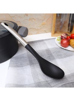 Royalford Nylon Serving Spoon Black/Silver  - Image 5