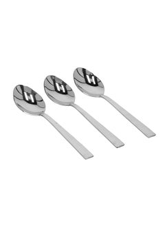 DELCASA 3-Piece Stainless Steel Table Spoon Set Silver 5cm  - Image 2