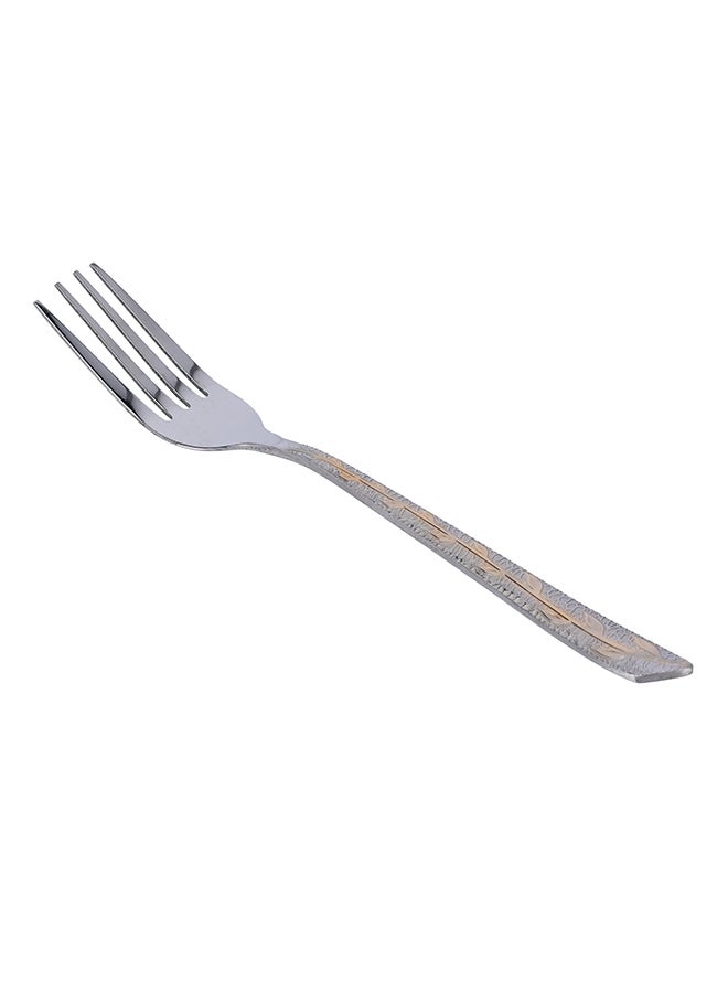 DELCASA 6-Piece Dinner Fork Set Silver  - Image 3