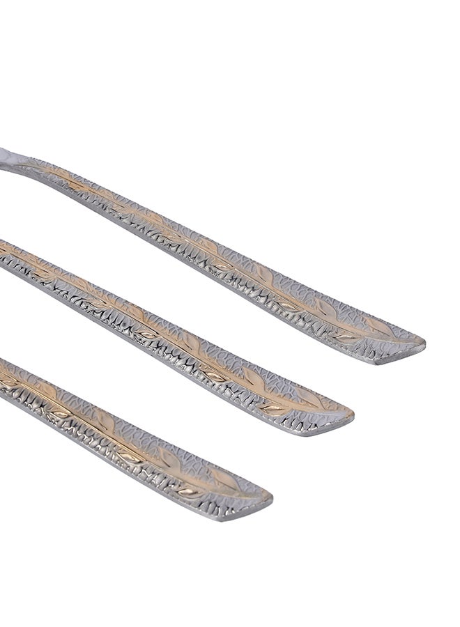DELCASA 6-Piece Dinner Fork Set Silver  - Image 5