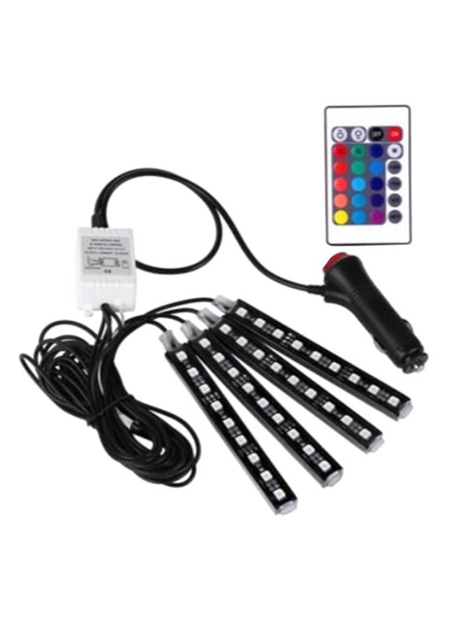 Generic 4-In-1 Car Interior Decorative LED Light With Remote  - Image 3