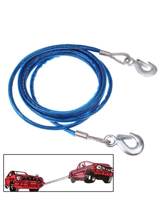 Generic 5 Tons Steel Vehicle Towing Cable Rope  - Image 2