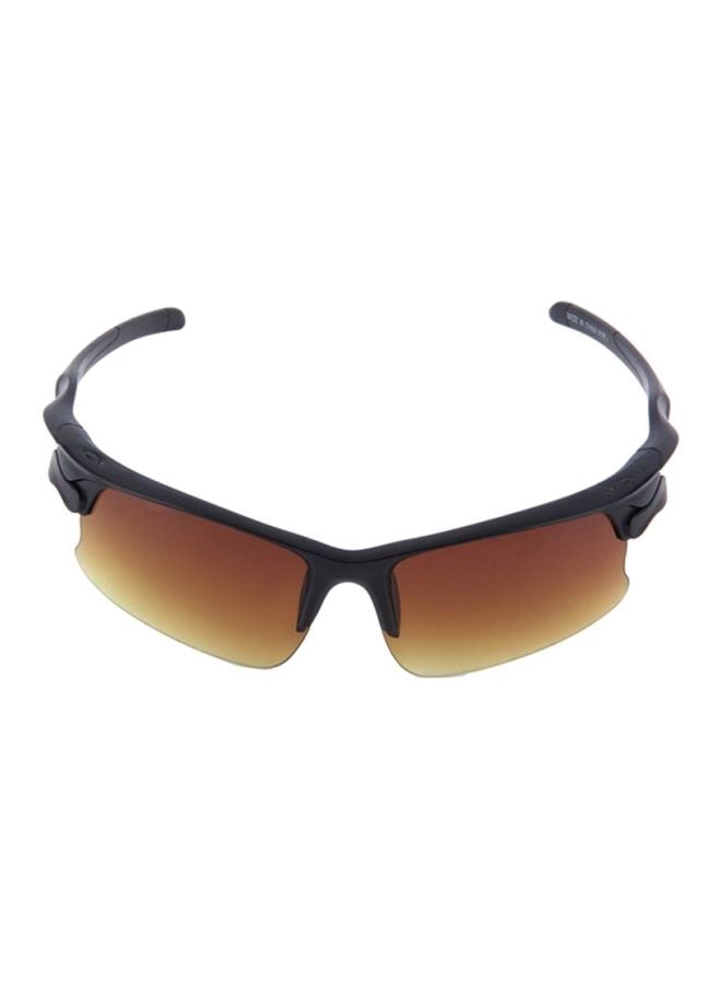 OUTAD Men's Semi-Rimless Wrap-Around Sunglasses - Lens Size: 52 mm  - Image 1