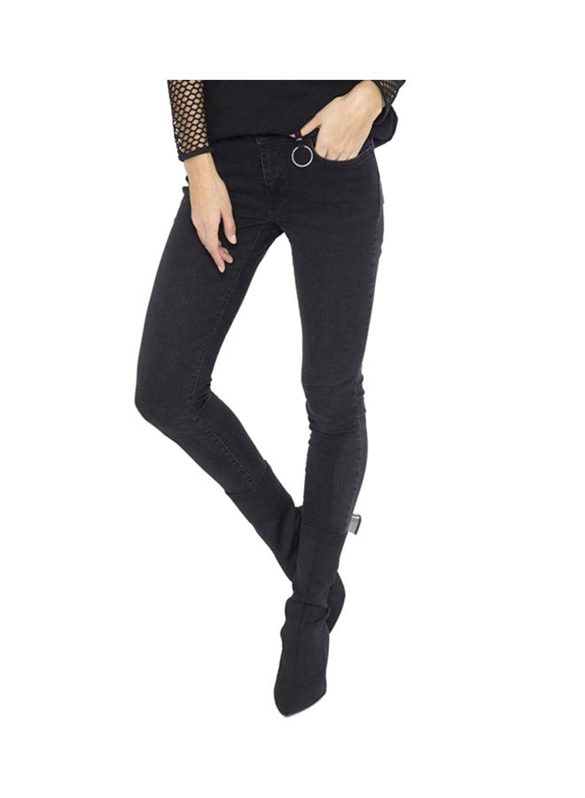 LC WAIKIKI - Mid Rise Jeans Black - Image 1