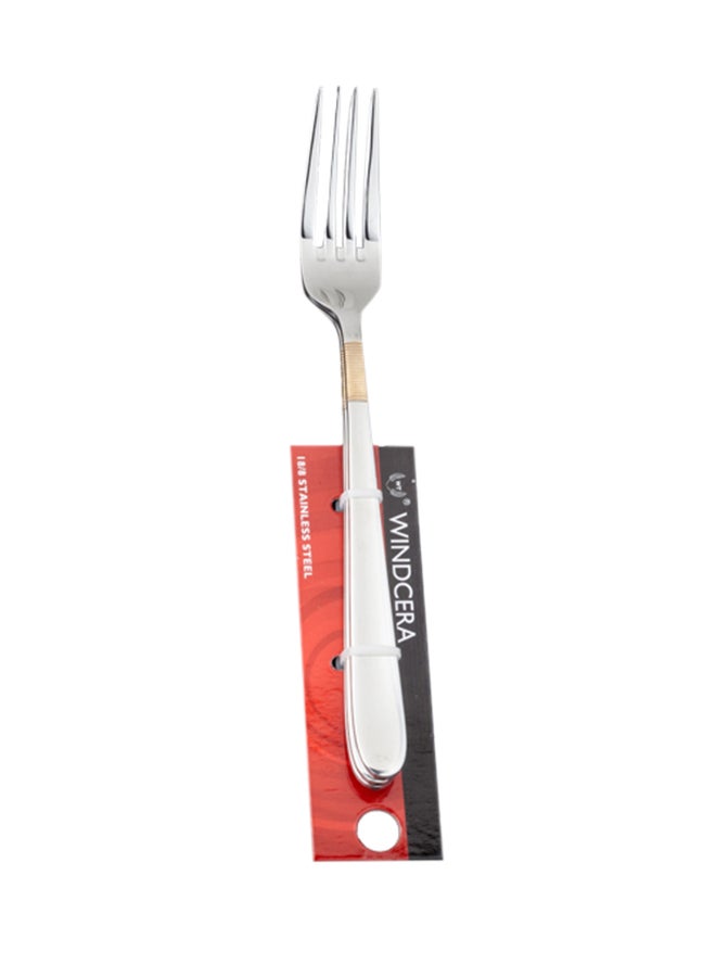 WINDCERA 3-Piece Dinner Fork Set Silver 20cm