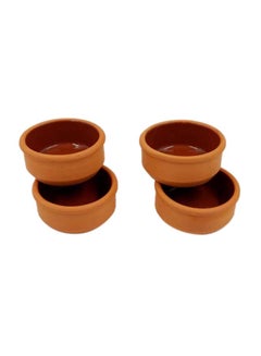 4-Piece Bowl Set Brown 8centimeter - v1599488011/N40222899A_1