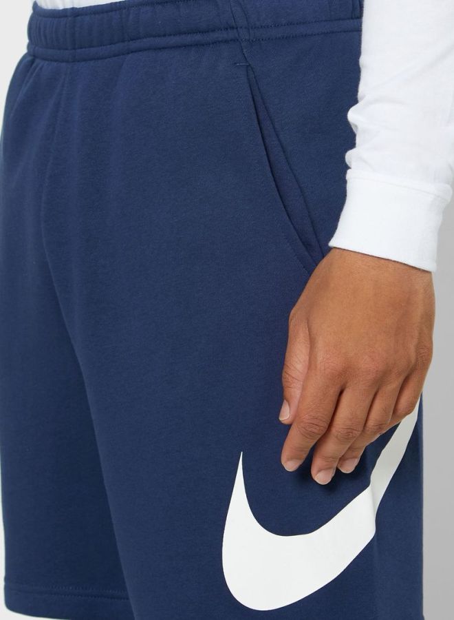 Nike NSW Club Shorts Navy  - Image 4