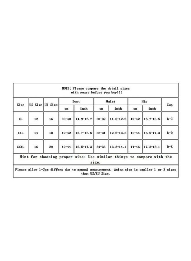 OUTAD Polyester Bikini Black - Image 3