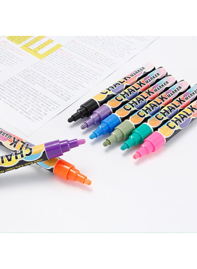 Generic 10-Piece Erasable Liquid Chalk Marker Set Multicolour  - Image 2