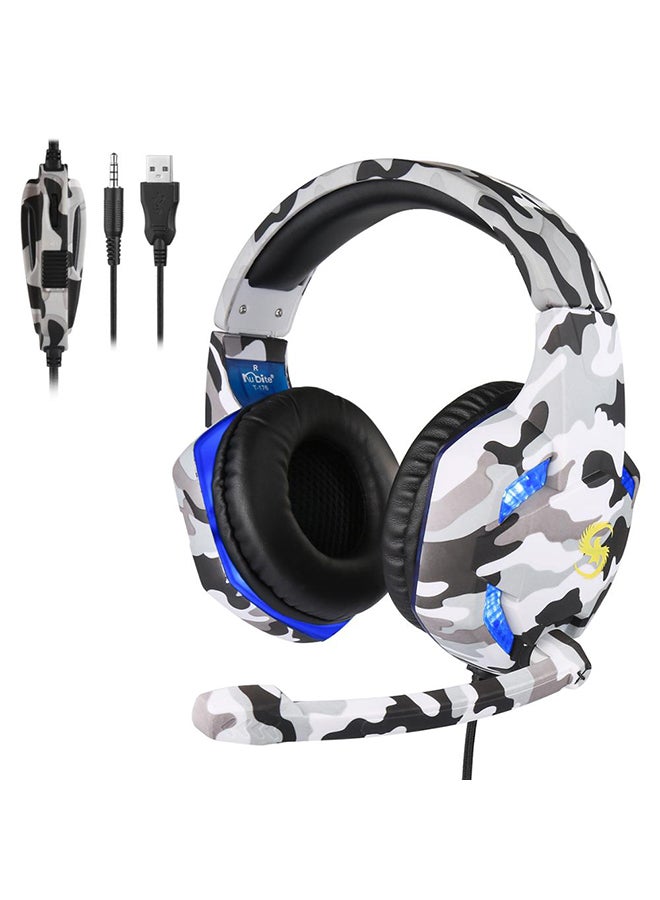 Professional Gaming Headphones For PS4 /PS5 /XOne /XSeries /Nswitch /PC/ Computer - Adjustable Bass Stereo PC Gamer Over Ear Wired Headset With Mic Gifts - Image 2