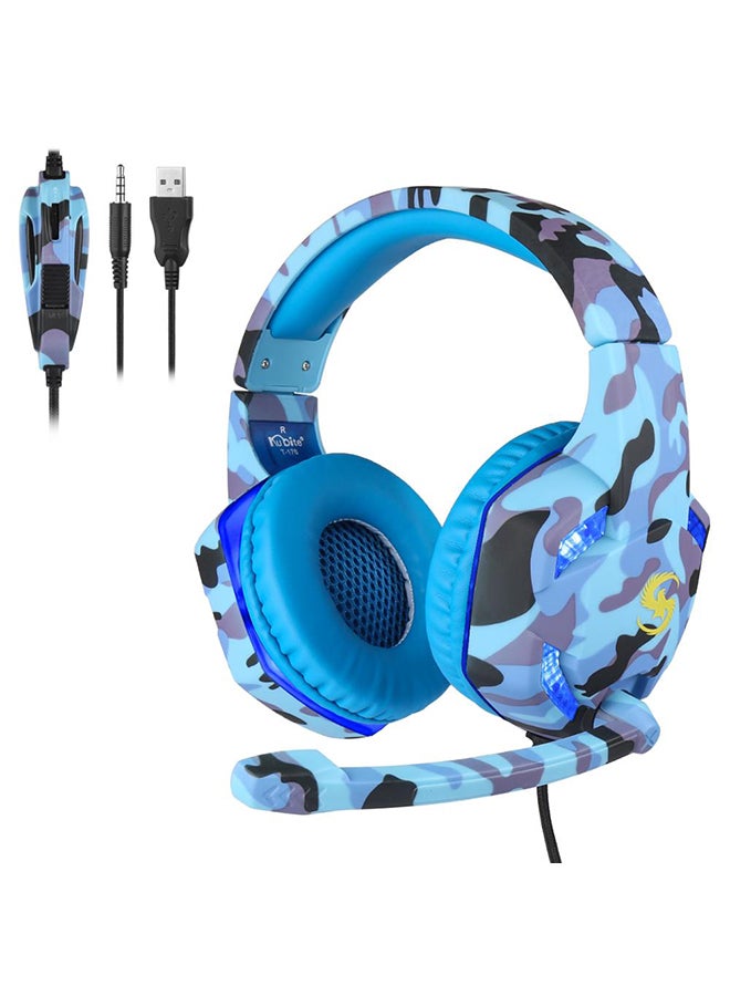 Professional Gaming Headphones For PS4 /PS5 /XOne /XSeries /Nswitch /PC/ Computer - Adjustable Bass Stereo PC Gamer Over Ear Wired Headset With Mic Gifts - Image 1