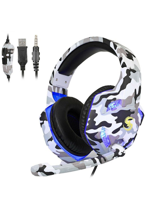 Professional Over-Ear Gaming Wired Headphone With MicFor PS4/PS5/XOne/XSeries/NSwitch/PC - Image 1