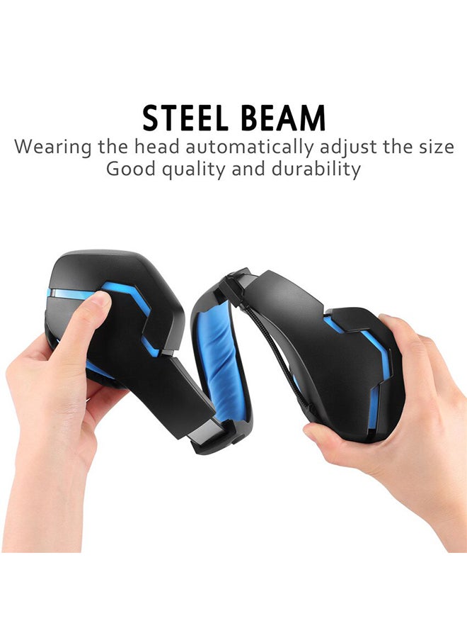 PC Wired Gamer Headset Gaming Headphones Stereo Casque Mobile Game Earphone With Mic LED Light For PS4 /PS5 /XOne /XSeries /Nswitch /PC/ Phone/ Laptop - Image 4