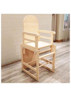Generic 2-In-1 Wooden Feeding High Chair  - Image 4