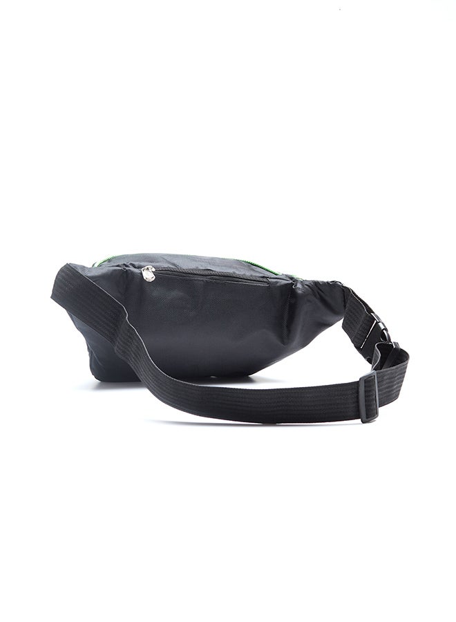 Sports Waist Belt Bag Black/Green  - Image 2