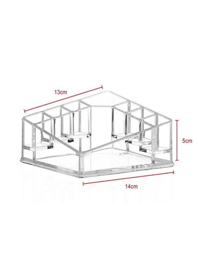 Portable Makeup Organizer Clear - Image 2