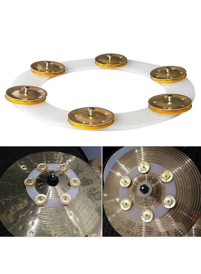 Generic Percussion Drum Cymbal With Ching Ring - Image 3