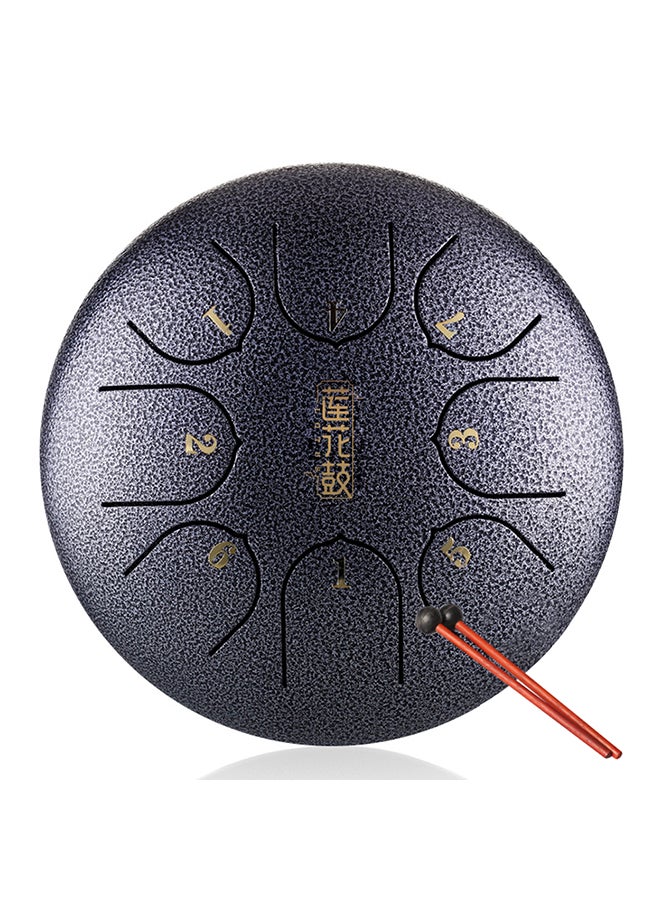 Generic 8-Tone Hand Pan Drum With Drumstick  - Image 1