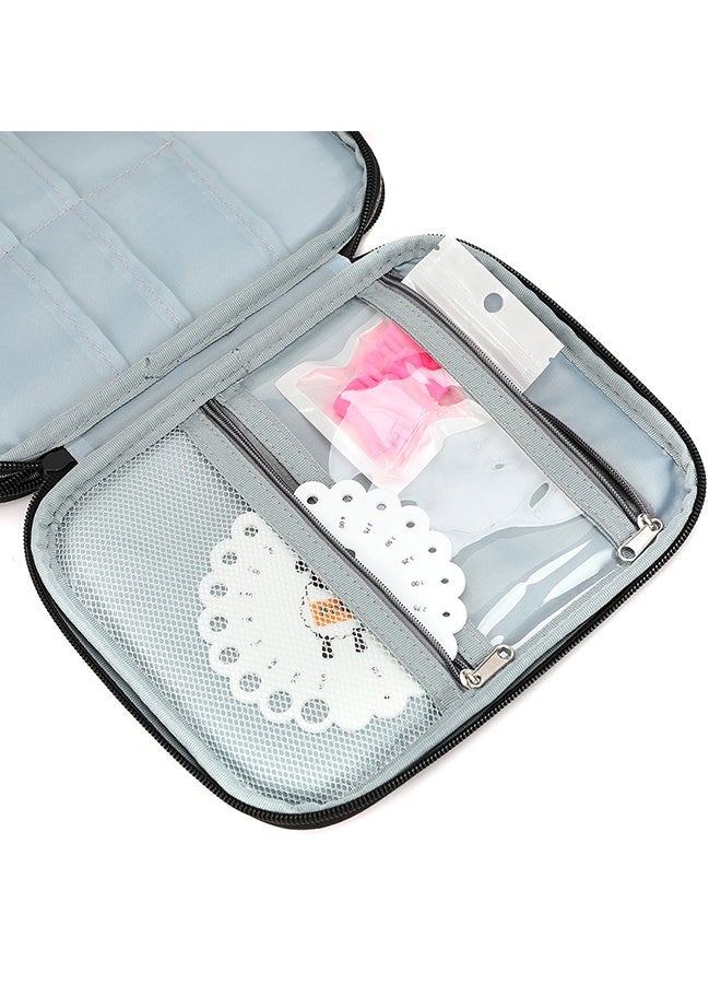 Generic DIY Manual Annular Storage Bag With Accessories Multicolour  - Image 5
