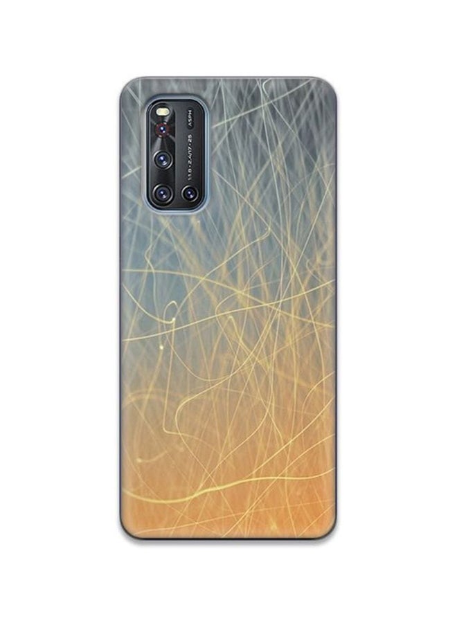 OZO Ozo Skins For Vivo V19 Grey/Orange - Image 2