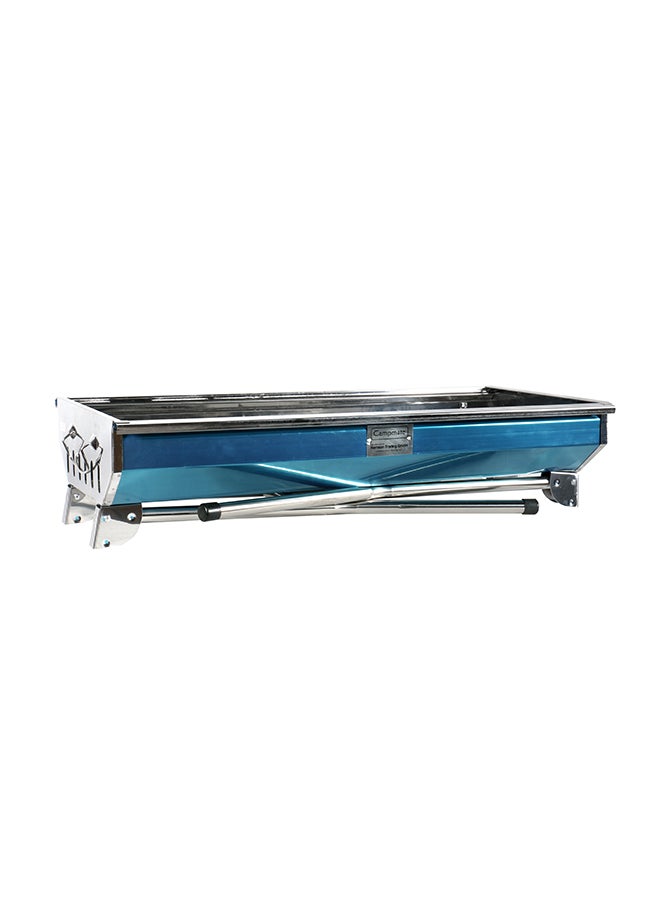 Campmate Foldable BBQ Grill Silver - Image 2