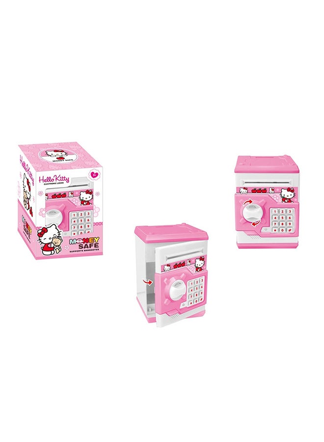 خزنة نقود بقفل إلكتروني بتصميم Hello Kitty - Image 2